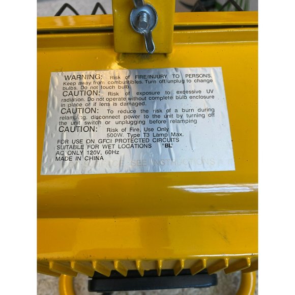 Portable Halogen Work light Tested - Picture 7 of 7